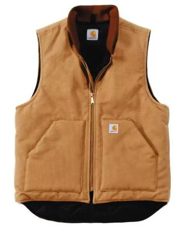 Carhartt Duck Weste Actic Quilt Lined Braun 3 Carhartt Duck Weste Actic Quilt Lined Braun