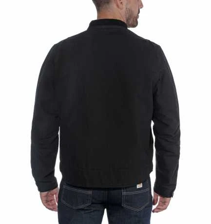 Carhartt Duck Detroit Jacke Schwarz 6 Carhartt Duck Detroit Jacke Schwarz – Bild 4
