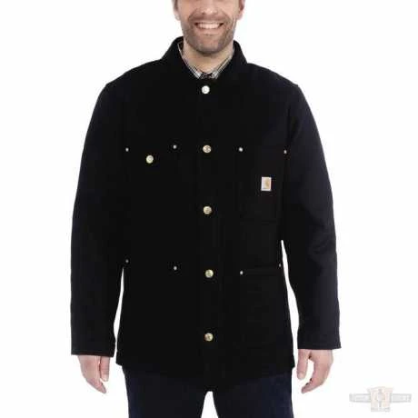 Carhartt Firm Duck Chore Coat Schwarz 5 Carhartt Firm Duck Chore Coat Schwarz – Bild 3