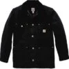 Carhartt Firm Duck Chore Coat Schwarz -Motorradzubehör 91 5465va