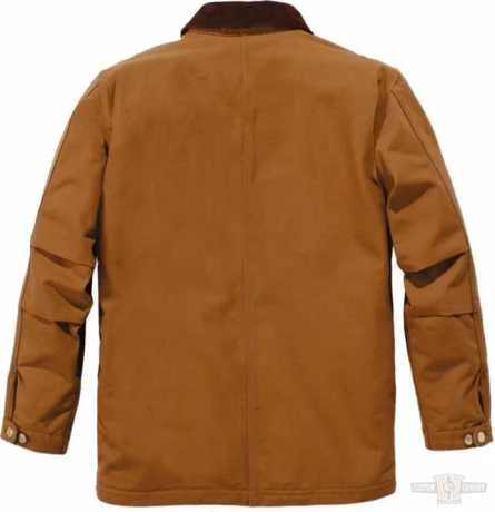 Carhartt Firm Duck Chore Coat Braun 4 Carhartt Firm Duck Chore Coat Braun – Bild 2