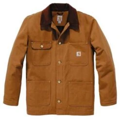 Motorradzubehör 24 Carhartt Firm Duck Chore Coat Braun
