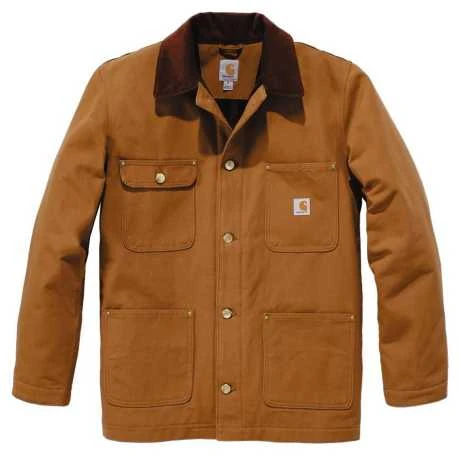 Carhartt Firm Duck Chore Coat Braun 3 Carhartt Firm Duck Chore Coat Braun