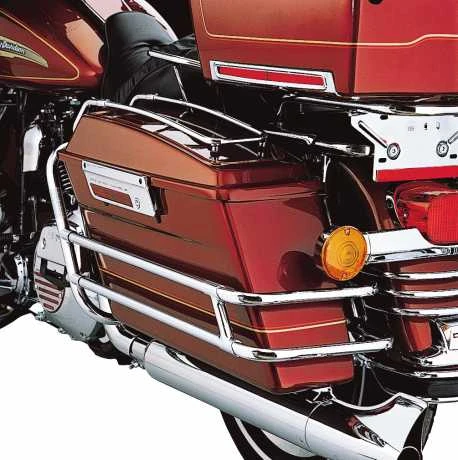 Harley Davidson Twin Rail Satteltaschen-Schutzbügel-Kit Chrom 4 Harley Davidson Twin Rail Satteltaschen-Schutzbügel-Kit Chrom – Bild 2