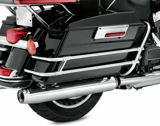 Harley Davidson Twin Rail Satteltaschen-Schutzbügel-Kit Chrom 5 Harley Davidson Twin Rail Satteltaschen-Schutzbügel-Kit Chrom – Bild 3