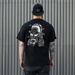 Biltwell Go Ape T-Shirt Schwarz -Motorradzubehör 913529v 51