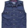 13 1/2 Rain Splitter Denim Weste Blau 2 13 1/2 Rain Splitter Denim Weste Blau -Motorradzubehör 915622v