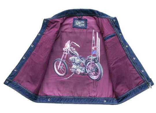 13 1/2 Rain Splitter Denim Weste Blau 4 13 1/2 Rain Splitter Denim Weste Blau – Bild 2