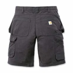 Carhartt Rugged Flex Cargo Work Shorts Shadow Grau -Motorradzubehör 919812ak
