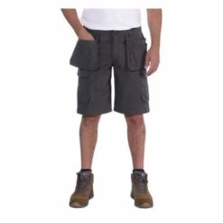 Carhartt Rugged Flex Cargo Work Shorts Shadow Grau -Motorradzubehör 919812bk