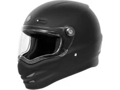 Torc T-9 Retro Integralhelm Schwarz Matt