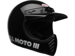 Bell Moto-3 Retro Dirt Bike Helm Schwarz 10 Bell Moto-3 Retro Dirt Bike Helm Schwarz -Motorradzubehör 92 2565v 31