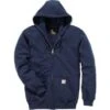 Carhartt Zip Hoodie Midweight New Navy Blau -Motorradzubehör 92 3012v1