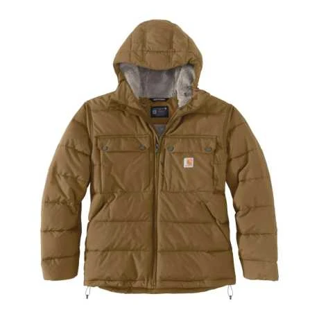 Carhartt Rain Defender Montana Insulated Jacke Braun 3 Carhartt Rain Defender Montana Insulated Jacke Braun