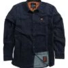 Roeg Bear Premium Denim Shirt Dunkelblau