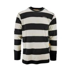 Roeg William Jersey Longsleeve Schwarz/weiß