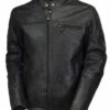 Roland Sands Ronin Lederjacke Schwarz -Motorradzubehör 921733v2