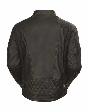 Roland Sands Clash Lederjacke Schwarz 4 Roland Sands Clash Lederjacke Schwarz – Bild 2