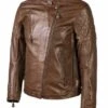 Roland Sands Clash Lederjacke Tobacco Braun -Motorradzubehör 921751v mcs1