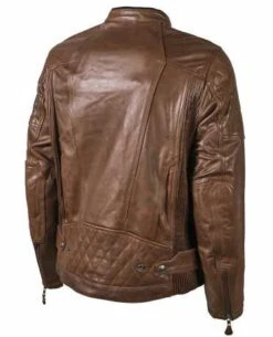 Roland Sands Clash Lederjacke Tobacco Braun -Motorradzubehör 921751v mcs31