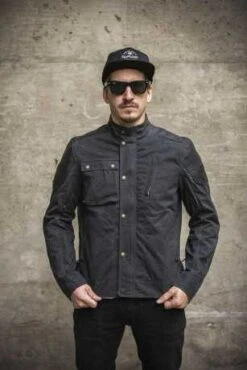 Roland Sands Truman Jacke Schwarz 12 Roland Sands Truman Jacke Schwarz -Motorradzubehör 921778v 52