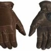 Roland Sands Bronzo Leder Handschuhe Tobacco -Motorradzubehör 921796v2