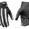 Roland Sands Strand Textil Handschuhe Schwarz/weiß