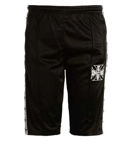 West Coast Choppers Trainingshose Kurz Schwarz 3 West Coast Choppers Trainingshose Kurz Schwarz