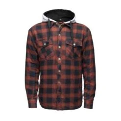 West Coast Choppers Austin Motorrad Hemd Rot/schwarz