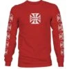 West Coast Choppers Og Logo ATX Longsleeve Rot