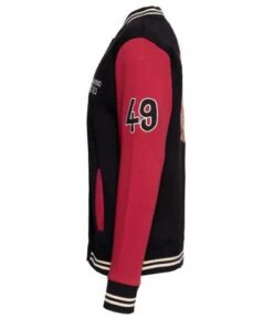 King Kerosin San Antonio Volves College Jacke Schwarz/rot 7 King Kerosin San Antonio Volves College Jacke Schwarz/rot -Motorradzubehör 925291v 3