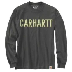 Carhartt Graphic Logo Longsleeve Peat