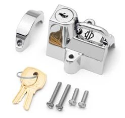Harley Davidson Universal Mount Helmschloss Chrom