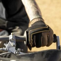 Biltwell Baja Handschuhe Braun/schwarz -Motorradzubehör 936738v 41