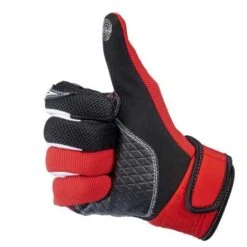 Biltwell Baja Handschuhe Rot/schwarz 12 Biltwell Baja Handschuhe Rot/schwarz -Motorradzubehör 936744v 51