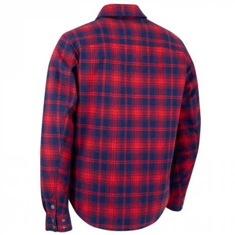 Segura Sierra Motorrad Hemd Navy Blau/rot 4 Segura Sierra Motorrad Hemd Navy Blau/rot – Bild 2