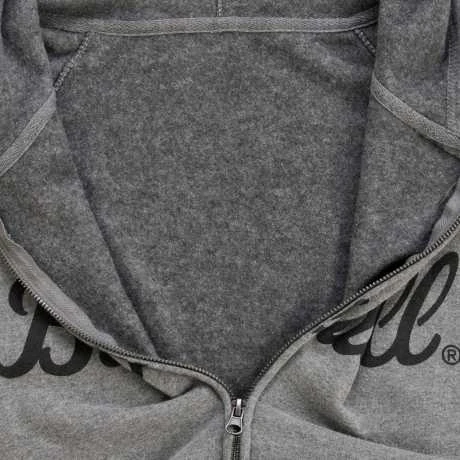 Biltwell Script Zip Hoodie Dunkelgrau 4 Biltwell Script Zip Hoodie Dunkelgrau – Bild 2