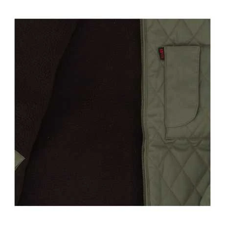 13 1/2 Long Haul Steppjacke Army Grün 8 13 1/2 Long Haul Steppjacke Army Grün – Bild 6