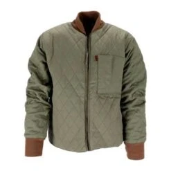 Motorradzubehör 29 13 1/2 Long Haul Steppjacke Army Grün