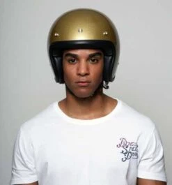 DMD Vintage Jethelm ECE Glitter Gold 9 DMD Vintage Jethelm ECE Glitter Gold -Motorradzubehör 94 5665v 4