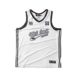 West Coast Choppers 55 Basket Game Jersey Weiß