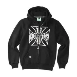 West Coast Choppers Og Logo Zip Hoodie Schwarz