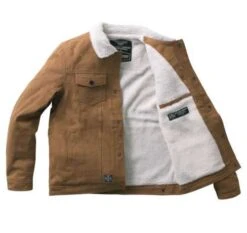 West Coast Choppers Sherpa Lined Canvas Jacke Braun 7 West Coast Choppers Sherpa Lined Canvas Jacke Braun -Motorradzubehör 946698v 31