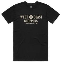 West Coast Choppers Eagle T-Shirt Schwarz