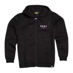 BSMC Bike Shed Estd. Zip Hoodie Schwarz