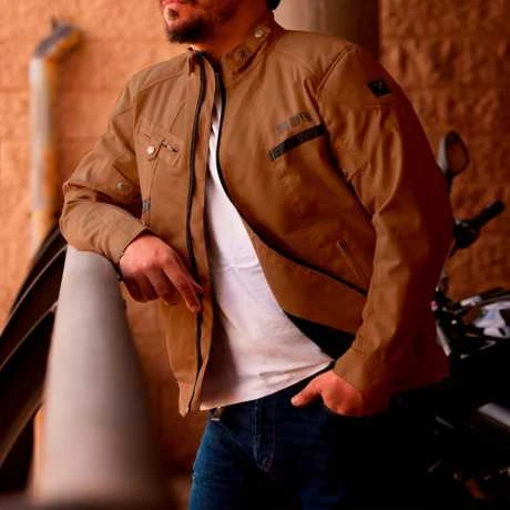 By City Summer Route Jacke Braun 5 By City Summer Route Jacke Braun – Bild 3