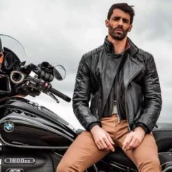 By City Lederjacke Kings Schwarz -Motorradzubehör 955538v 41