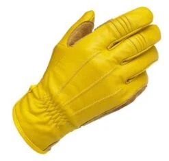 Biltwell Work Gloves Handschuhe, Gelb