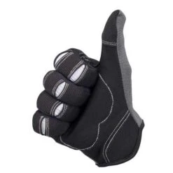 Biltwell Moto Gloves Handschuhe Grau / Schwarz -Motorradzubehör 958021v 4