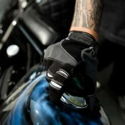 Biltwell Moto Gloves Handschuhe Grau / Schwarz -Motorradzubehör 958021v 5